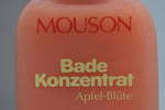 MOUSON Bade Konzentrat Apfel-Blute 20 Schaumbader mit hautpflegender Creme-Lotion und Collagen / Concentrated Bubble Bath from Apple Blossoms / Συμπυκνωμένο Αφρόλουτρο με κρέμα περιποίησης δέρματος και κολλαγόνο, από Άνθη μηλιάς 250 ml 8.4 FL.OZ.