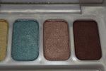 SEVENTEEN 17 COSMETICS CAKE EYESHADOW SUPER IRIDESCENT (PALETTE No 42 -  GEM) / Συμπαγής Τετραπλή Σκιά Ματιών, Σούπερ Ιριδίζουσα -  (COLLECTION 42) -  Σε Απόχρωση (Κίτρινο - Πράσινο Ανοικτό - Σομόν - Καφέ Σκούρο) 8 g.