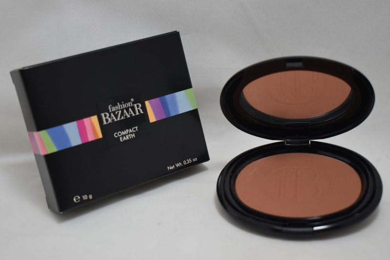 FASHION BAZAAR COMPACT EARTH  BURNING SUN (02) /  Συμπαγής Γήινη Σκόνη σε Απόχρωση (Ήλιος που Καίει) 10 g.