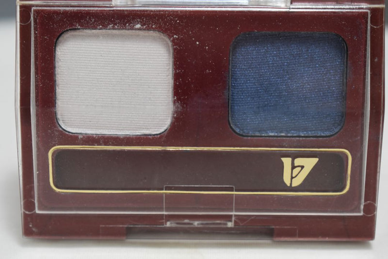 SEVENTEEN 17 COSMETICS CAKE EYE SHADOW 2 COLOUR SET (SET No 32 MARINE) / Συμπαγής Διπλή Σκιά Ματιών -  (COLLECTION 32) -  Σε Απόχρωση (Ροζ Απαλό - Μπλε Βαθύ) - Χωρίς Κουτί 4 g.