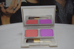 SEVENTEEN 17 COSMETICS BEAUTY COLOR / BLUSHER / FARD A JOUES / SUPER IRIDESCENT 2 COLOR SET (No 35 MIMOSA - LOBELIA) / Διπλό ρουζ, Σούπερ Ιριδίζον -  (COLLECTION 35) -  Σε Απόχρωση (Πορτοκαλί Σκούρο - Φούξια) 8 g.