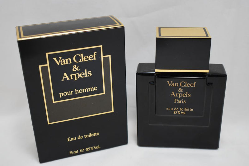 VAN CLEEF & ARPELS POUR HOMME / FOR MEN (VERSION 1978) ORIGINAL EAU DE TOILETTE / CONCENTRATED COLOGNE 75 ml 2.5 FL.OZ.