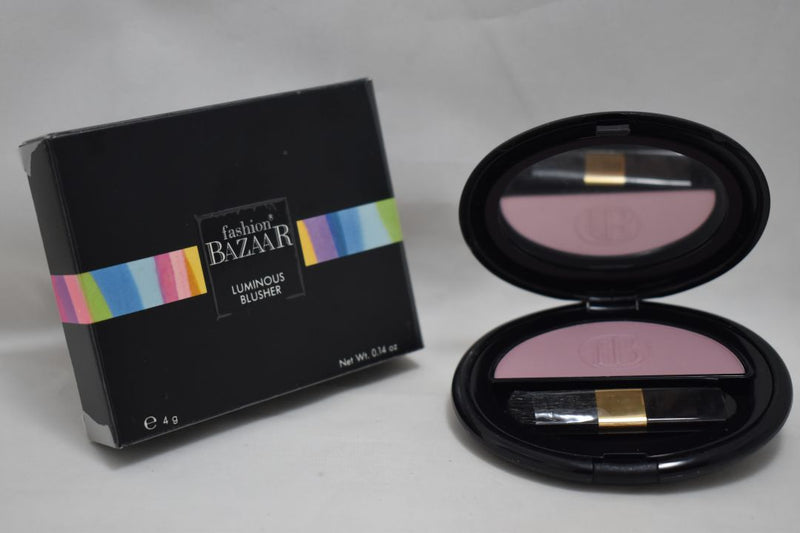 FASHION BAZAAR LUMINOUS BLUSHER / FARD A JOUES / Φωτεινό ΡΟΥΖ σε Απόχρωση (PINK PERLAIT - Ροζ Περλέ) 4 g.