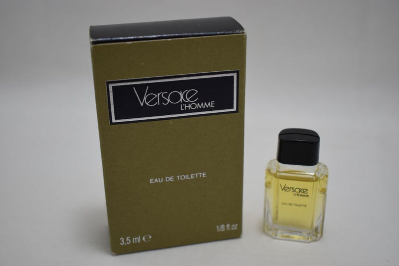 GIANNI VERSACE L’ HOMME (VERSION 1984) POUR HOMME / FOR MEN EAU DE TOILETTE 3,5 ml ⅛ FL.OZ - ΜΙΝΙΑΤΟΥΡΑ