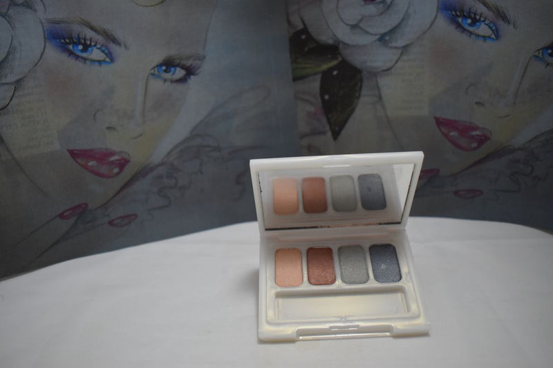 SEVENTEEN 17 COSMETICS CAKE EYESHADOW SUPER IRIDESCENT (PALETTE No 43 -  STARDUST) / Συμπαγής Τετραπλή Σκιά Ματιών, Σούπερ Ιριδίζουσα -  (COLLECTION 43) -  Σε Απόχρωση (Σομόν - Καφέ Ανοικτό - Πράσινο Παστέλ - Γκρι) 8 g.