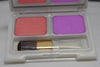 SEVENTEEN 17 COSMETICS BEAUTY COLOR / BLUSHER / FARD A JOUES / SUPER IRIDESCENT 2 COLOR SET (No 35 MIMOSA - LOBELIA) / Διπλό ρουζ, Σούπερ Ιριδίζον -  (COLLECTION 35) -  Σε Απόχρωση (Πορτοκαλί Σκούρο - Φούξια) 8 g.