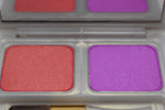 SEVENTEEN 17 COSMETICS BEAUTY COLOR / BLUSHER / FARD A JOUES / SUPER IRIDESCENT 2 COLOR SET (No 35 MIMOSA - LOBELIA) / Διπλό ρουζ, Σούπερ Ιριδίζον -  (COLLECTION 35) -  Σε Απόχρωση (Πορτοκαλί Σκούρο - Φούξια) 8 g.