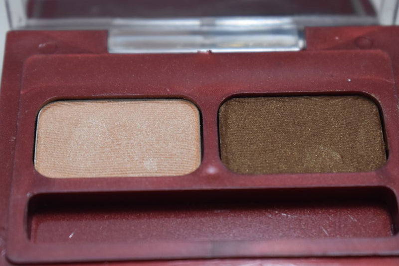 SEVENTEEN 17 COSMETICS CAKE EYE SHADOW DUO (No 5 APRICOT - WALNUT) / Συμπαγής Διπλή Σκιά Ματιών -  (COLLECTION 5) -  Σε Απόχρωση (Βερικοκκί - Καφέ της Καρυδιάς) 4 g.