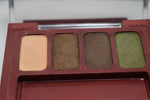 SEVENTEEN 17 COSMETICS CAKE EYE SHADOW 4 COLOUR SET   (PALETTES No 02 -  BROWNS) / Συμπαγής Τετραπλή Σκιά Ματιών -  (COLLECTION 02) -  Σε Απόχρωση (Σομόν - Καφέ Σκούρο - Πράσινο Βαθύ - Πράσινο της Ελιάς) 8 g.