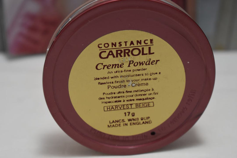 CONSTANCE CARROLL COMPACT POWDER / CREME POWDER Συμπαγής (Πιεσμένη) Πούδρα Προσώπου σε Απόχρωση (HARVEST BEIGE - ΦΥΣΙΚΟ ΓΙΑ ΜΕΛΑΧΡΙΝΕΣ) 17 g.