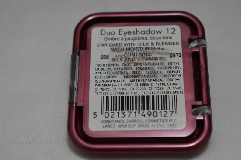 CONSTANCE CARROLL DUO EYE SHADOW / DUO OMBRE À PAUPIÈRES / ΔΙΠΛΗ ΣΚΙΑ ΜΑΤΙΩΝ - (COLLECTION 12) - Σε Απόχρωση (Γκρι Ανοικτό - Γκρι Σκούρο) 2 g.