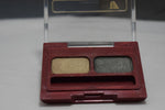 SEVENTEEN 17 COSMETICS CAKE EYE SHADOW DUO (No 2 GOLDEN - SMOKE GREEN) / Συμπαγής Διπλή Σκιά Ματιών -  (COLLECTION 2) -  Σε Απόχρωση (Χρυσαφί - Πράσινο της Ελιάς) 4 g.