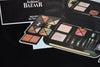 FASHION BAZAAR MELODY KIT MAKE-UP (1403-02) 32 EYE SHADOW + 3 BLUSH + 1 INDIAN EART + 1 TRANSPARENT COMPACT POWDER + 4 LIPS POWDER + 1 KAJAL BLACK PENCIL + 1 LIP PENCIL + PENCIL SHARPENER + 2 LIPSTICKS NET WT 31,18 g.