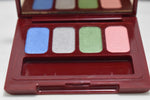 SEVENTEEN 17 COSMETICS CAKE EYE SHADOW 4 COLOUR SET   (PALETTES No 16 - GLAMOUR) / Συμπαγής Τετραπλή Σκιά Ματιών -  (COLLECTION 16) -  Σε Απόχρωση (Θαλασσί - Τσαγαλί - Πράσινο - Σομόν) 8 g.