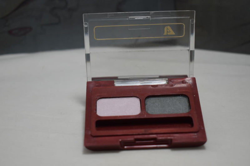 SEVENTEEN 17 COSMETICS CAKE EYE SHADOW DUO (No 1 ROSE LILAC - GREY MIST) / Συμπαγής Διπλή Σκιά Ματιών -  (COLLECTION 1) -  Σε Απόχρωση (Ροζ Λιλά - Γκρι) 4 g.