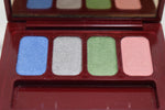 SEVENTEEN 17 COSMETICS CAKE EYE SHADOW 4 COLOUR SET   (PALETTES No 16 - GLAMOUR) / Συμπαγής Τετραπλή Σκιά Ματιών -  (COLLECTION 16) -  Σε Απόχρωση (Θαλασσί - Τσαγαλί - Πράσινο - Σομόν) 8 g.