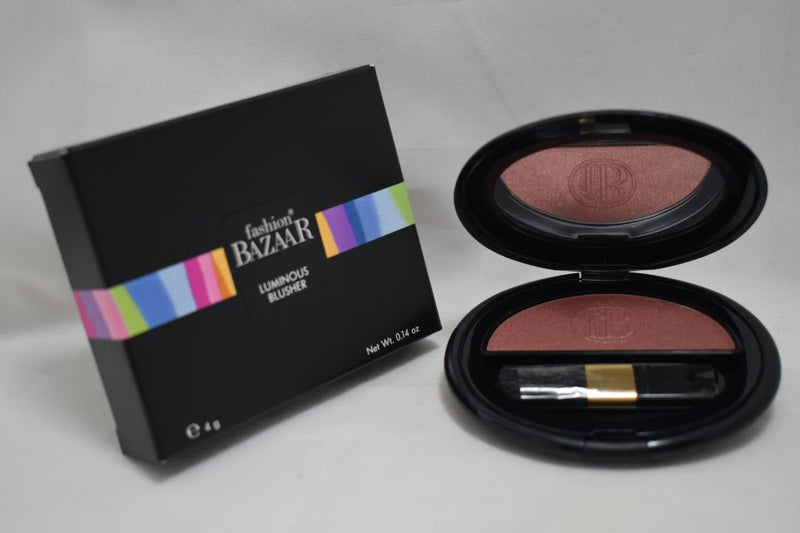 FASHION BAZAAR LUMINOUS BLUSHER / FARD A JOUES / Φωτεινό ΡΟΥΖ σε Απόχρωση (SOFT COOPER - Απαλό Χάλκινο) 4 g.