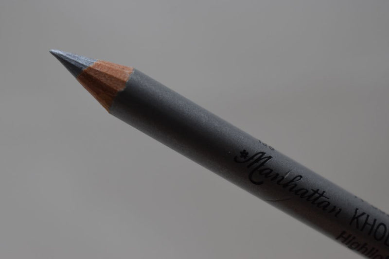 MANHATTAN COSMETICS Highlighter KHOL - ORIENTAL - EYE LINER (PENCIL) / Μολύβι Ματιών Καζάλ σε Απόχρωση (Νο 14 - Γκρι / Ασημί Μεταλλικό).