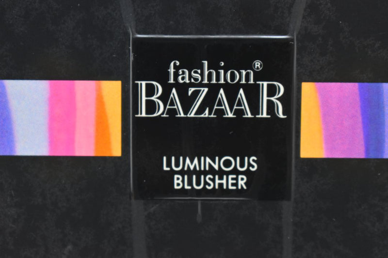 FASHION BAZAAR LUMINOUS BLUSHER / FARD A JOUES / Φωτεινό ΡΟΥΖ σε Απόχρωση (PURPLE BERRY - Μωβ Μούρου) 4 g.