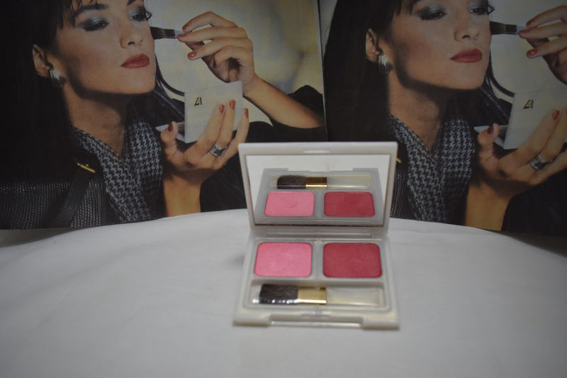 SEVENTEEN 17 COSMETICS BEAUTY COLOR / BLUSHER / FARD A JOUES / SUPER IRIDESCENT 2 COLOR SET (No 28 PRIMROSE - POPPY) / Διπλό ρουζ, Σούπερ Ιριδίζον -  (COLLECTION 28) -  Σε Απόχρωση (Ροζ Ανοικτό - Βιολετί) 8 g.