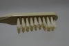 KENT OF LONDON ORIGINAL TOOTHBRUSH (MEDIUM) CURVED TUFT  REAL BRISTLE WHITE COLOR (VERSION 1977) / ΟΔΟΝΤΟΒΟΥΡΤΣΑ ΜΕ ΚΑΜΠΥΛΕΣ ΚΑΙ ΑΥΘΕΝΤΙΚΕΣ ΤΡΙΧΕΣ (ΜΕΣΑΙΑΣ ΣΚΛΗΡΟΤΗΤΑΣ) ΧΡΩΜΑΤΟΣ  ΛΕΥΚΟΥ.