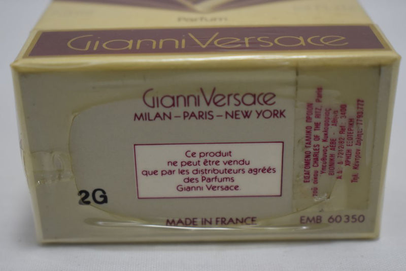 GIANNI VERSACE BY VERSACE CLASSIC LA DONNA (VERSION 1981) POUR FEMME / FOR WOMEN PARFUM 7,5 ml ¼ FL.OZ.