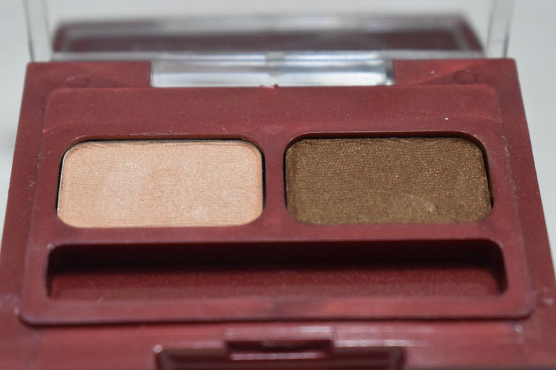 SEVENTEEN 17 COSMETICS CAKE EYE SHADOW DUO (No 5 APRICOT - WALNUT) / Συμπαγής Διπλή Σκιά Ματιών -  (COLLECTION 5) -  Σε Απόχρωση (Βερικοκκί - Καφέ της Καρυδιάς) 4 g.