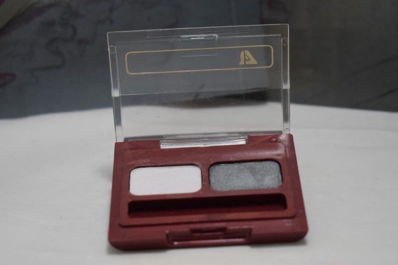 SEVENTEEN 17 COSMETICS CAKE EYE SHADOW 2 COLOUR SET (No 1 ROSE LIGTH- GREY MIST) / Συμπαγής Διπλή Σκιά Ματιών -  (COLLECTION 1) -  Σε Απόχρωση (Ροζ Απαλό - Γκρι) - Χωρίς Κουτί 4 g.