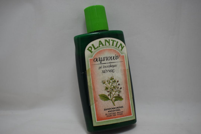 PLANTIN HERBAL SHAMPOO WITH HENNA BLONDE HIGHLIGHTS FOR ALL TYPES OF BROWN HAIR / Φυτικό Σαμπουάν με Εκχύλισμα Χέννας, Ξανθοκόκκινες ανταύγειες για Καστανά μαλλιά όλων των τύπων 200 ml 6.7 FL.OZ.