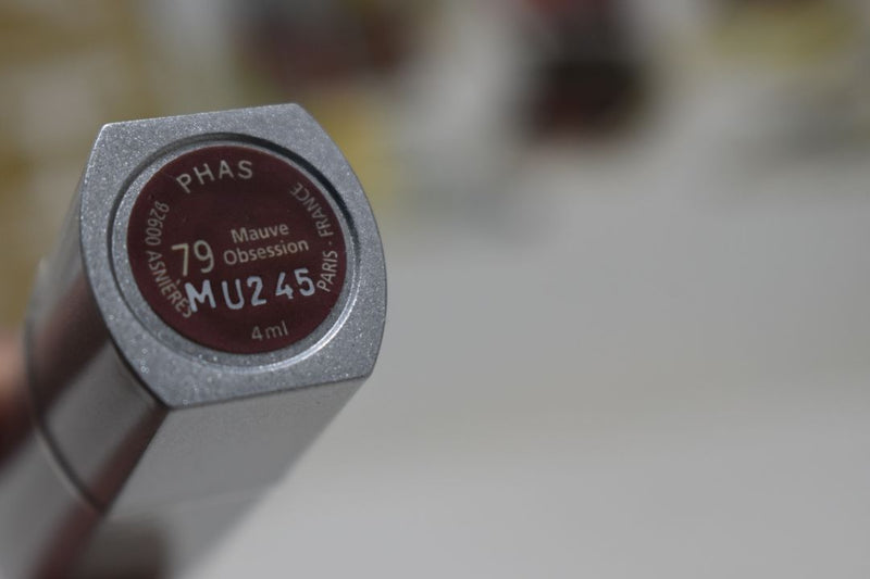 PHAS HYPOALLERGĖNIQUE ROUGE INTENSE - LIP COMFORT (79 - MAUVE OBSESSION) / Κραγιόν έντονο, σε Απόχρωση (79 - Εμμονικό Μωβ), με Άνεση μεγάλης Διάρκειας στα Χείλη, 4 ml.
