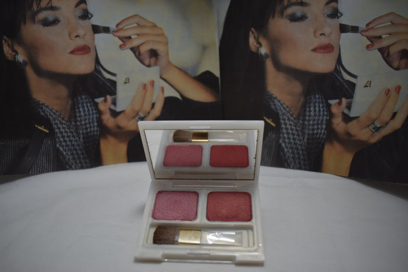 SEVENTEEN 17 COSMETICS BEAUTY COLOR / BLUSHER / FARD A JOUES / SUPER IRIDESCENT 2 COLOR SET (No 25 WISTERIA - GOLDENROD) / Διπλό ρουζ, Σούπερ Ιριδίζον -  (COLLECTION 25) -  Σε Απόχρωση (Ροζ - Κεραμιδί) 8 g.