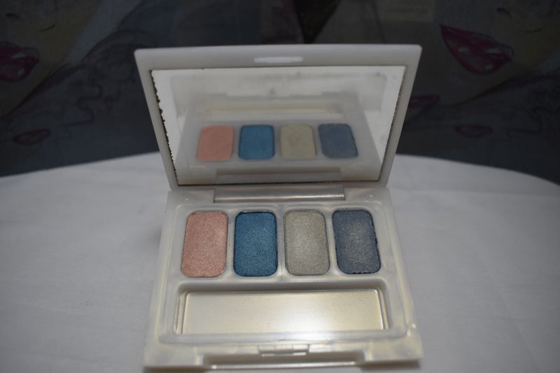 SEVENTEEN 17 COSMETICS CAKE EYESHADOW SUPER IRIDESCENT (PALETTE No 44 -  SPACE) / Συμπαγής Τετραπλή Σκιά Ματιών, Σούπερ Ιριδίζουσα -  (COLLECTION 44) -  Σε Απόχρωση (Σομόν - Σμαραγδί - Γκρι Ανοικτό - Γκρι Μεταλλικό) 8 g.
