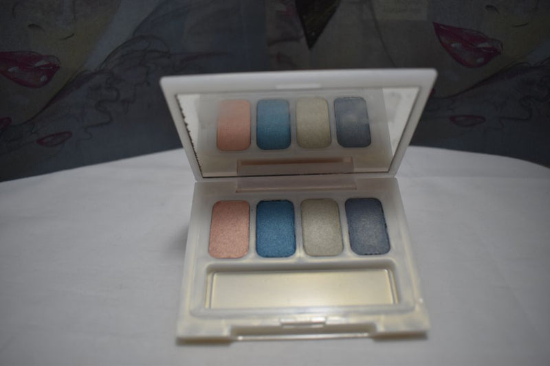 SEVENTEEN 17 COSMETICS CAKE EYESHADOW SUPER IRIDESCENT (PALETTE No 44 -  SPACE) / Συμπαγής Τετραπλή Σκιά Ματιών, Σούπερ Ιριδίζουσα -  (COLLECTION 44) -  Σε Απόχρωση (Σομόν - Σμαραγδί - Γκρι Ανοικτό - Γκρι Μεταλλικό) 8 g.