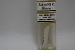 KENT OF LONDON TOOTHBRUSH ORIGINAL Badger KB 42 VERY SOFT FOR SENSITIVE GUMS STRAIGHT  TUFT WHITE COLOR (VERSION 1976) / ΟΔΟΝΤΟΒΟΥΡΤΣΑ ΠΟΛΥ ΜΑΛΑΚΗ ΓΙΑ ΕΥΑΙΣΘΗΤΑ ΟΥΛΑ ΜΕ ΙΣΙΕΣ ΤΡΙΧΕΣ ΑΥΘΕΝΤΙΚΟΥ ΑΣΒΟΥ ΧΡΩΜΑΤΟΣ ΛΕΥΚΟΥ.