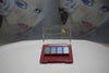 SEVENTEEN 17 COSMETICS CAKE EYE SHADOW 4 COLOUR SET   (PALETTES No 3 -  SATIN BLUES) / Συμπαγής Τετραπλή Σκιά Ματιών -  (COLLECTION 3) -  (Τέσσερες Σατινέ Αποχρώσεις του Μπλε) 8 g.