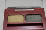 SEVENTEEN 17 COSMETICS CAKE EYE SHADOW DUO (No 2 GOLDEN - SMOKE GREEN) / Συμπαγής Διπλή Σκιά Ματιών -  (COLLECTION 2) -  Σε Απόχρωση (Χρυσαφί - Πράσινο της Ελιάς) 4 g.