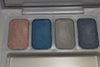 SEVENTEEN 17 COSMETICS CAKE EYESHADOW SUPER IRIDESCENT (PALETTE No 44 -  SPACE) / Συμπαγής Τετραπλή Σκιά Ματιών, Σούπερ Ιριδίζουσα -  (COLLECTION 44) -  Σε Απόχρωση (Σομόν - Σμαραγδί - Γκρι Ανοικτό - Γκρι Μεταλλικό) 8 g.