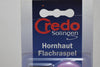 CREDO SOLINGEN FLAT METAL RASP FOR FEET CALLUSES AND HARDENED TREATMENTS / ΕΠΙΠΕΔΗ ΜΕΤΑΛΛΙΚΗ ΡΑΣΠΑ ΚΑΛΩΝ ΚΑΙ ΣΚΛΗΡΥΝΣΕΩΝ ΚΑΙ ΡΑΣΠΑ ΛΕΙΑΝΣΗΣ ΤΟΥ ΔΕΡΜΑΤΟΣ.
