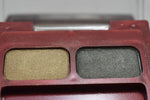 SEVENTEEN 17 COSMETICS CAKE EYE SHADOW DUO (No 2 GOLDEN - SMOKE GREEN) / Συμπαγής Διπλή Σκιά Ματιών -  (COLLECTION 2) -  Σε Απόχρωση (Χρυσαφί - Πράσινο της Ελιάς) 4 g.