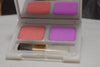 SEVENTEEN 17 COSMETICS BEAUTY COLOR / BLUSHER / FARD A JOUES / SUPER IRIDESCENT 2 COLOR SET (No 35 MIMOSA - LOBELIA) / Διπλό ρουζ, Σούπερ Ιριδίζον -  (COLLECTION 35) -  Σε Απόχρωση (Πορτοκαλί Σκούρο - Φούξια) 8 g.