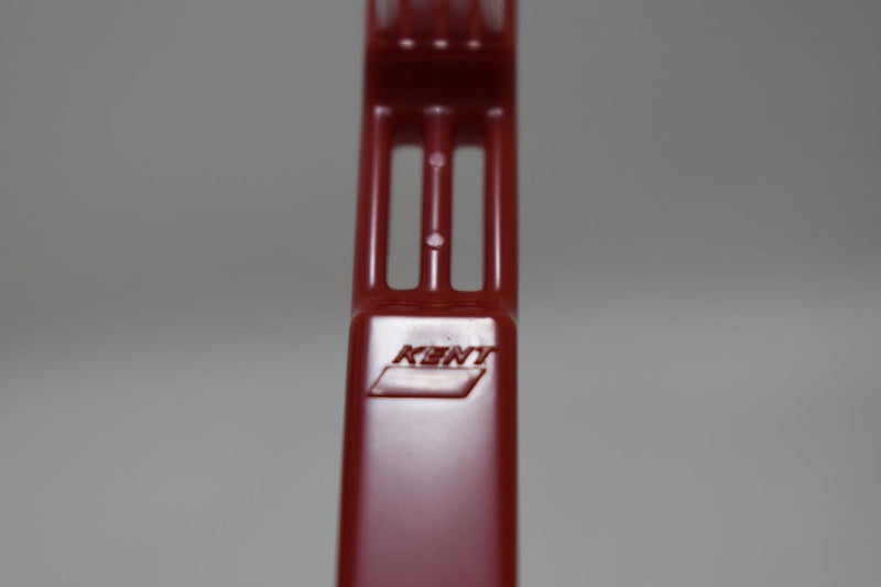 KENT 2000 DUAL TEXTURE  NYLON ORIGINAL TOOTHBRUSH   STRAIGHT TUFT RED COLOR (VERSION 1982) A NEW ANGLE FOR DOUBLE DENTAL CARE / ΟΔΟΝΤΟΒΟΥΡΤΣΑ 2000 ΔΙΠΛΗΣ ΥΦΗΣ ΜΕ ΙΣΙΕΣ ΤΡΙΧΕΣ ΓΙΑ ΔΙΠΛΗ ΟΔΟΝΤΙΑΤΡΙΚΗ ΦΡΟΝΤΙΔΑ ΧΡΩΜΑΤΟΣ KOKKINOY.