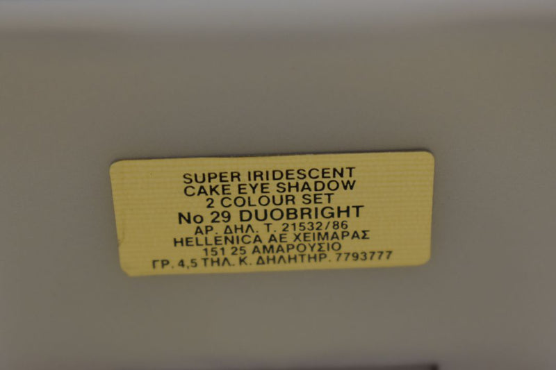 SEVENTEEN 17 COSMETICS CAKE EYESHADOW SUPER IRIDESCENT (No 29 - DUOBRIGHT) / Συμπαγής Διπλή Σκιά Ματιών, Σούπερ Ιριδίζουσα -  (COLLECTION 29) -  Σε Απόχρωση (Ροζ - Βιολετί) 4.5 g.