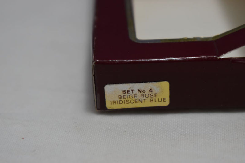 SEVENTEEN 17 COSMETICS CAKE EYE SHADOW DUO (No 4 BEIGE ROSE - IRIDISCENT BLUE) / Συμπαγής Διπλή Σκιά Ματιών -  (COLLECTION 4) -  Σε Απόχρωση (Μπεζ Ροζ - Ιριδίζον Μπλε) 4 g.