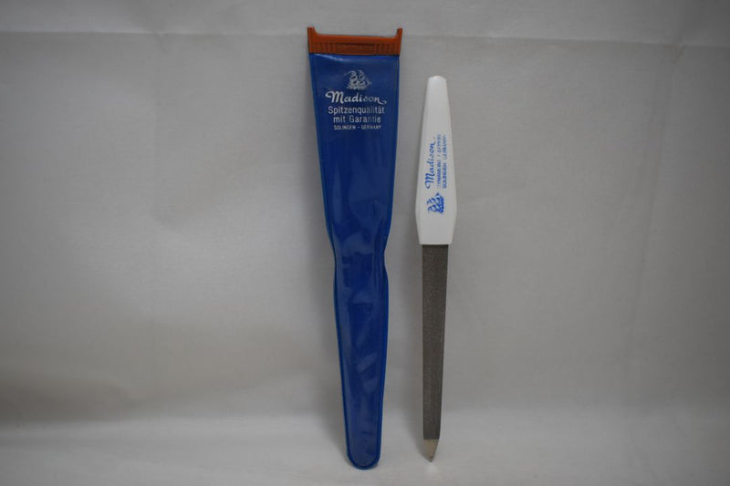 Madison Spitzenqualitat mit garantie SOLINGEN GERMANY, SAPPHIRE FILE, COARSE / FINE / Λίμα από Ζαφείρι, κορυφαίας ποιότητας με την εγγύηση Solingen, Χοντρή / Ψιλή με μήκος 15 cm.