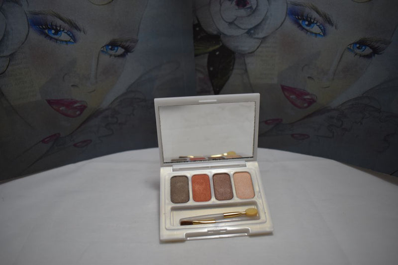 SEVENTEEN 17 COSMETICS CAKE EYESHADOW SUPER IRIDESCENT (PALETTE No 60 -  EARTH TONES) / Συμπαγής Τετραπλή Σκιά Ματιών, Σούπερ Ιριδίζουσα -  (COLLECTION 60) -  Σε Απόχρωση (Χρυσαφί - Κοραλλί - Καφέ - Σομόν) 8 g.