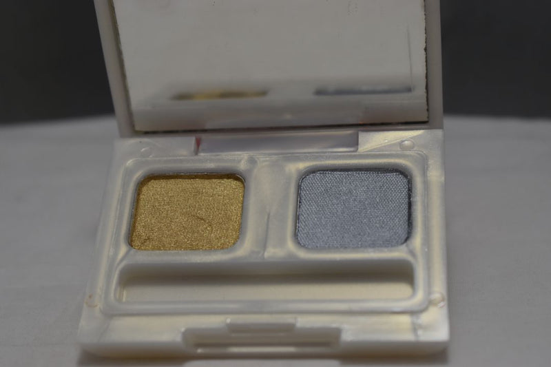 SEVENTEEN 17 COSMETICS CAKE EYESHADOW SUPER IRIDESCENT (No 25 - DUOSHINE) / Συμπαγής Διπλή Σκιά Ματιών, Σούπερ Ιριδίζουσα -  (COLLECTION 25) -  Σε Απόχρωση (Χρυσαφί - Γκρι) 4.5 g.