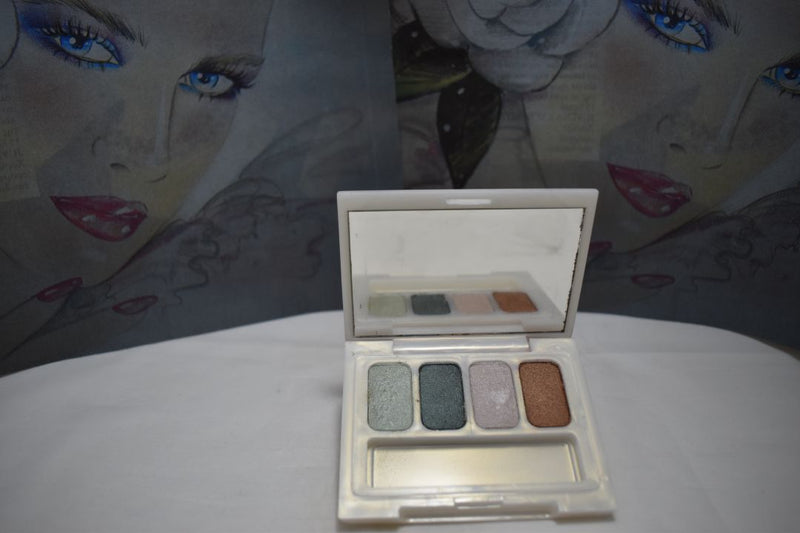 SEVENTEEN 17 COSMETICS CAKE EYESHADOW SUPER IRIDESCENT (PALETTE No 45 -  SHIMMER) / Συμπαγής Τετραπλή Σκιά Ματιών, Σούπερ Ιριδίζουσα -  (COLLECTION 45) -  Σε Απόχρωση (Πράσινο Παστέλ - Πράσινο - Ροζ - Καφέ Ανοικτό) 8 g.