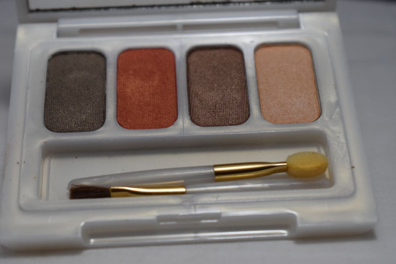 SEVENTEEN 17 COSMETICS CAKE EYESHADOW SUPER IRIDESCENT (PALETTE No 60 -  EARTH TONES) / Συμπαγής Τετραπλή Σκιά Ματιών, Σούπερ Ιριδίζουσα -  (COLLECTION 60) -  Σε Απόχρωση (Χρυσαφί - Κοραλλί - Καφέ - Σομόν) 8 g.