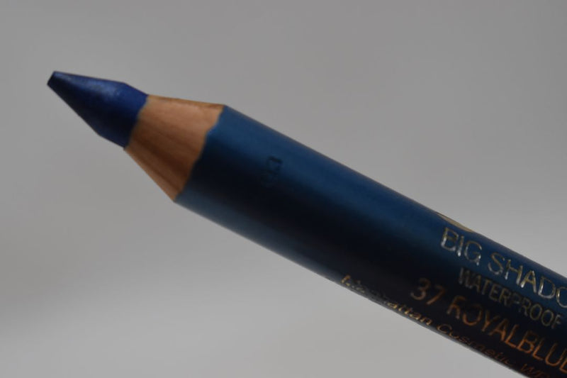 MANHATTAN COSMETICS BIG SHADOW WATERPROOF / Μολύβι Χονδρό, Διπλής Δράσης,  Ματιών και Σκιάς ταυτόχρονα, Αδιάβροχο, σε Απόχρωση (No 37-  ROYAL BLUE - Βασιλικό Μπλε).