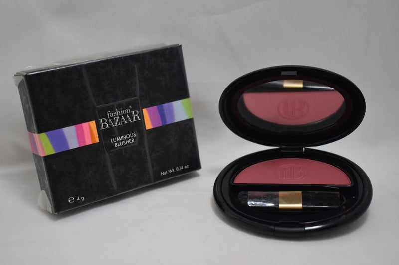 FASHION BAZAAR LUMINOUS BLUSHER / FARD A JOUES / Φωτεινό ΡΟΥΖ σε Απόχρωση (PURPLE BERRY - Μωβ Μούρου) 4 g.